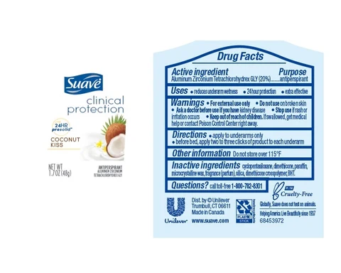 Suave packaging