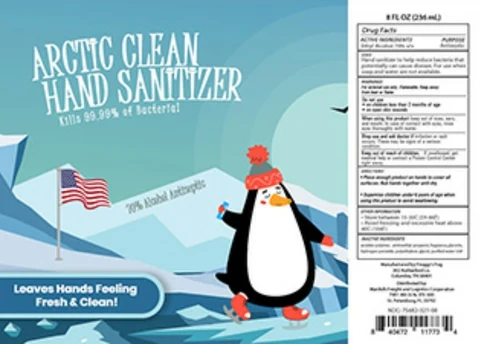 Arctic Clean Hand Sanitizer 포장