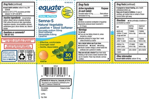 Laxative and Stool Softener packaging