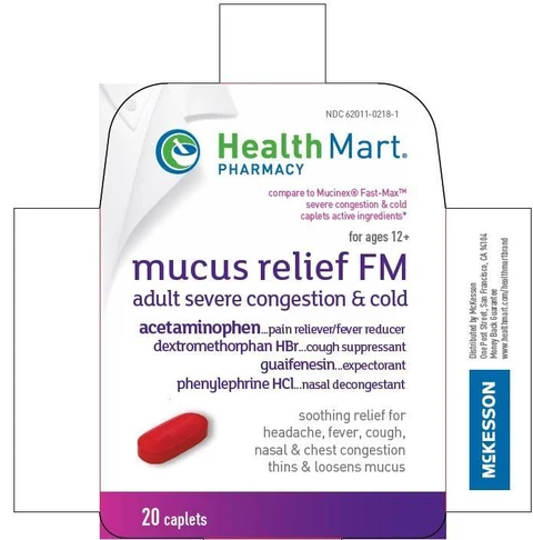HealthMart Mucus Relief FM packaging