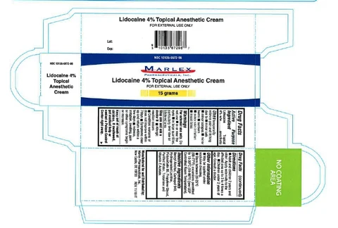 Lidocaine packaging
