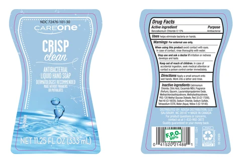 Care One Crisp Clean 포장
