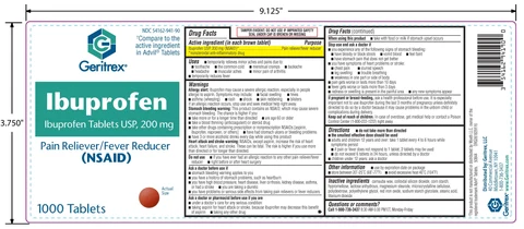Ibuprofen 포장
