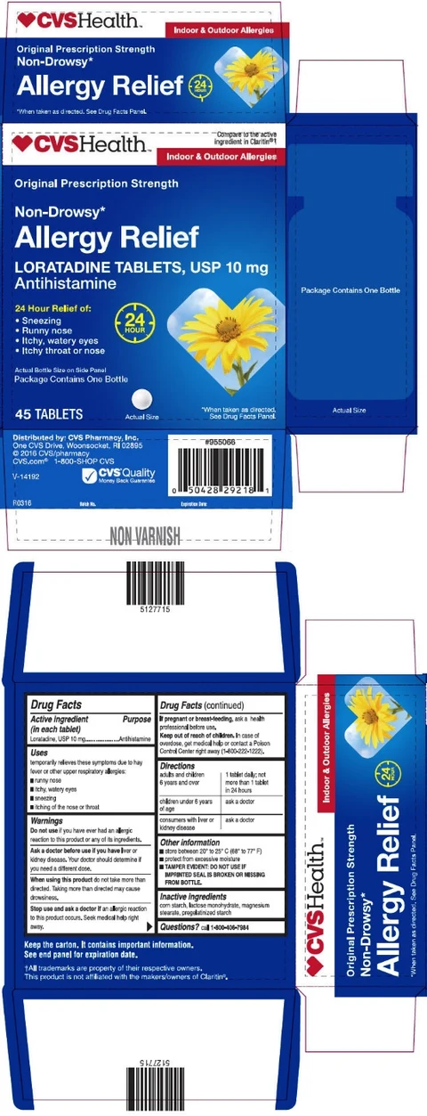 Loratadine packaging