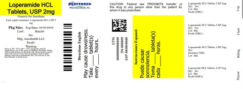 Loperamide Hydrochloride packaging