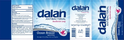 Dalan Antibacterial Deodorant Ocean Breeze 포장