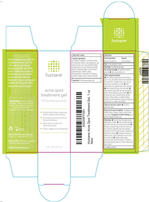 HUMANE Acne Spot Treatment packaging