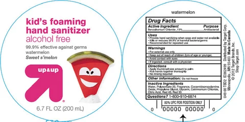 Kids Foaming Hand Sanitizer Alcohol Free 포장