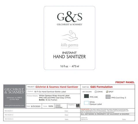 Hand Sanitizer packaging