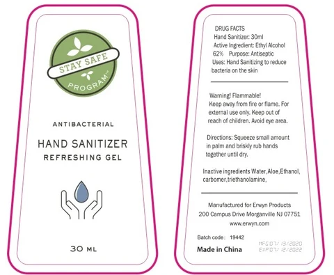 HAND SANITIZER 포장