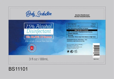 Alcohol Disinfectant packaging