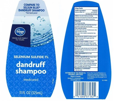 KROGERMEDICATED DANDRUFF 포장