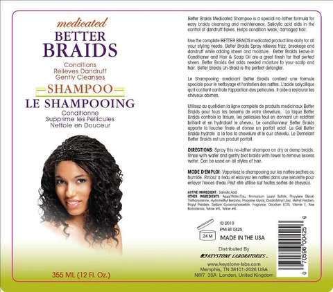 Better BraidsMedicated 포장