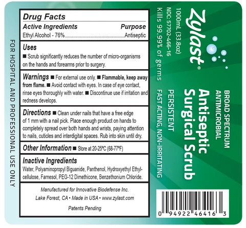 Zylast Antiseptic Surgical Scrub 포장
