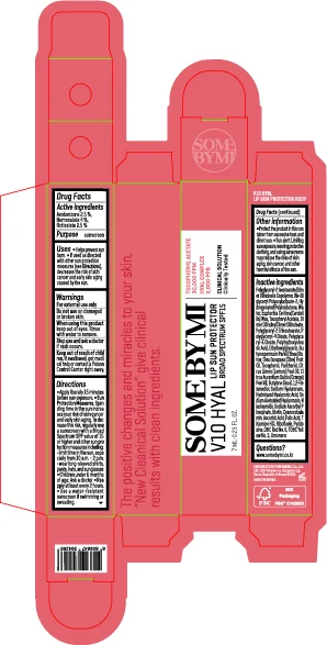 SOME BY MI V10 HYAL LIP SUN PROTECTOR ROSY 포장