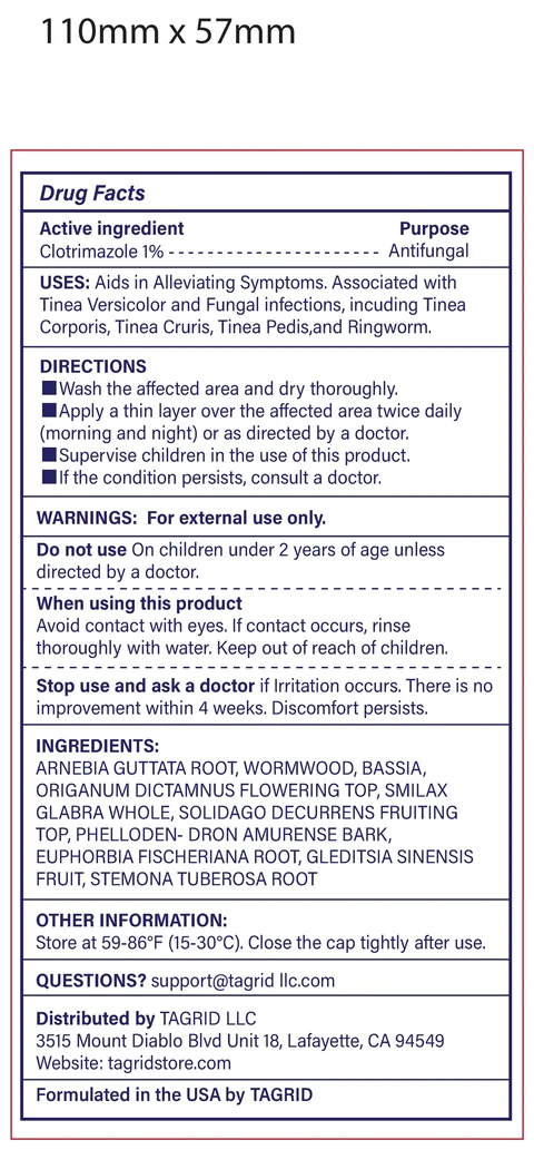 Tagrid Antifungal Clotrimazole 1% 포장