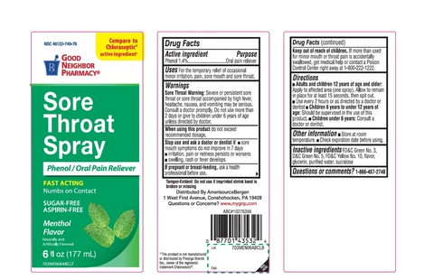ABC Sore ThroatMenthol Flavor 포장