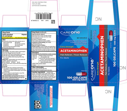 Acetaminophen packaging