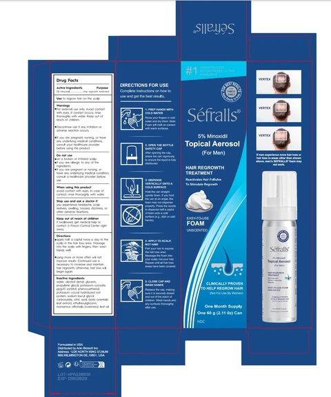 5% Minoxidil(For Men) 포장