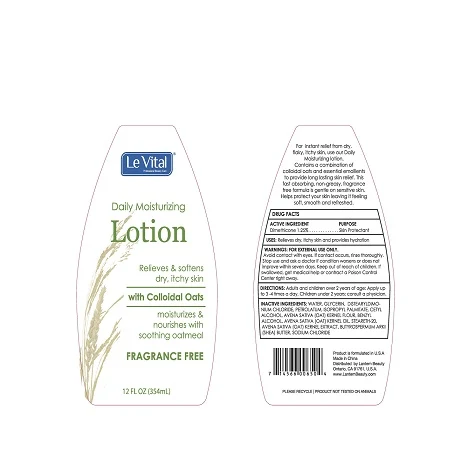 Daily Moisturizing with Colloidal Oats 포장