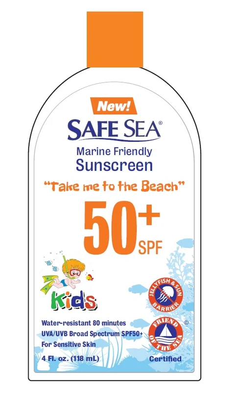 Safe Sea SPF 50 KIDS 포장