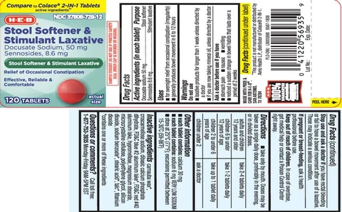 Stool Softener plus Stimulant Laxative packaging
