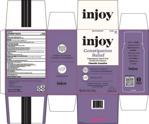 injoy constipation relief packaging
