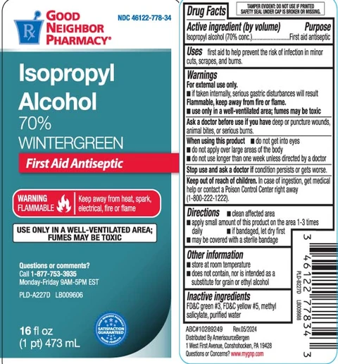 Isopropyl alcohol 포장