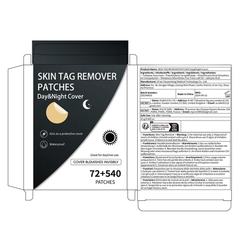 Skin Tag Remover patch packaging