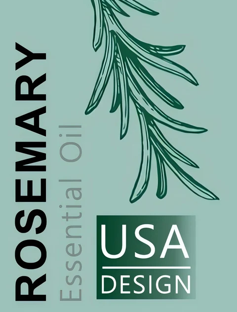 Rosemary Essential Oil packaging