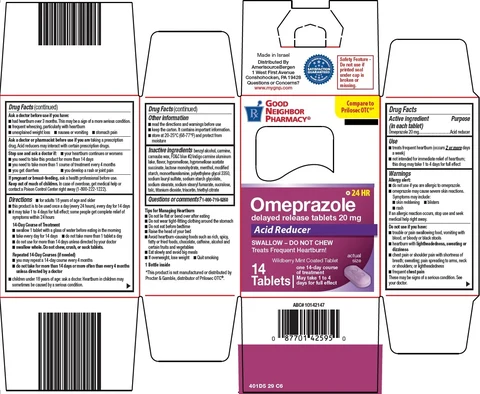 good neighbor pharmacy omeprazole packaging