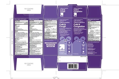 TARGET CHILDRENS DT AND NT COLD and COUGH 포장