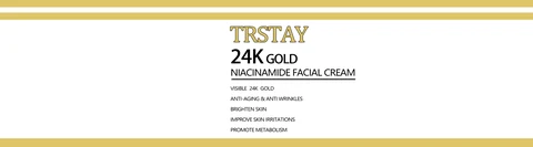 Trstay 24k Gold Niacinamide Facial Cream packaging
