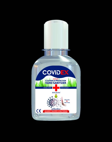 covidex gel 100 ml front