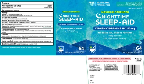 Sleep Aid packaging