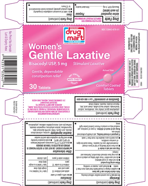Womens Gentle Laxative packaging