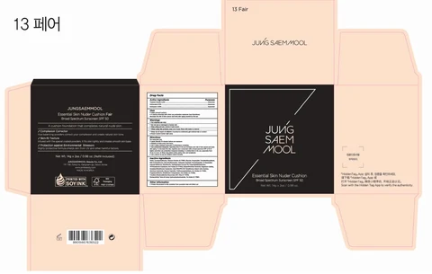 JUNGSAEMMOOL Essential Skin Nuder Cushion Fair 포장