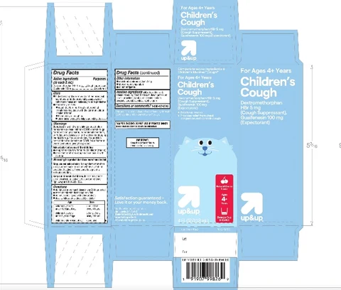 Target Childrens Cough Relief packaging
