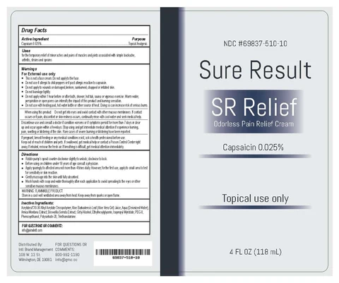 Sure Result SR Relief 포장