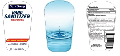 Hand Sanitizer packaging