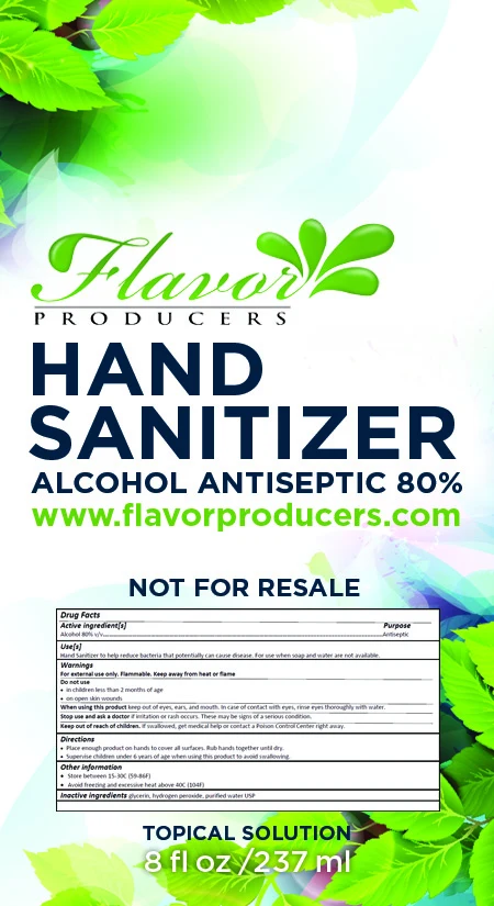 Hand Sanitizer packaging