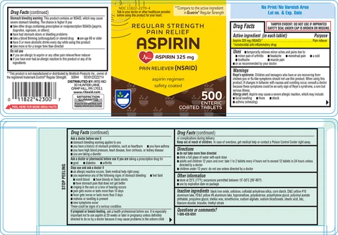 aspirinpain relief packaging
