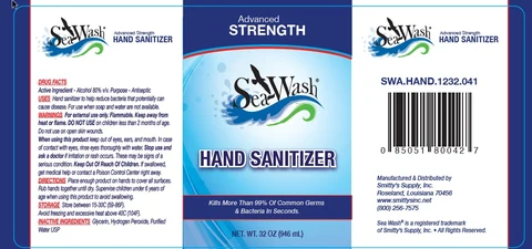 Hand Sanitizer packaging