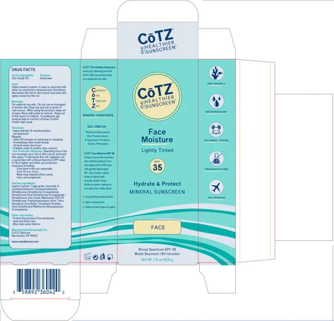 CoTZ Face Moisture 포장