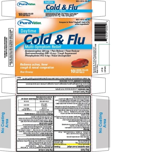 Daytime Cold and Flu 포장