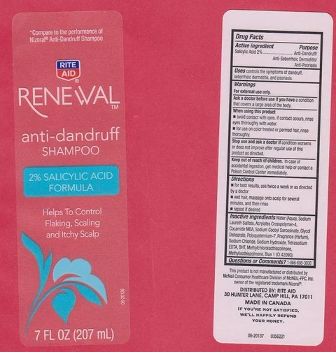 RENEWALANTI-DANDRUFF 포장