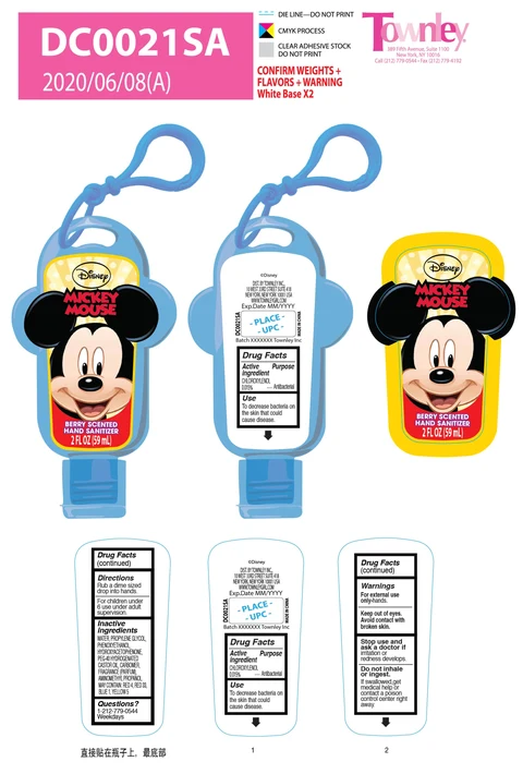 DC berry scented hand sanitizer01 포장