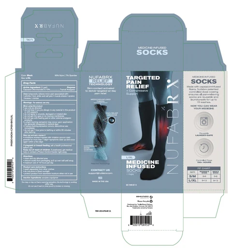 RxClothing Medicine Infused Socks 포장