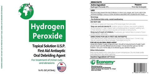 Hydrogen Peroxide Topical Solution U.S.P 포장