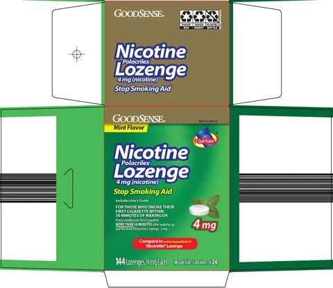 good sense nicotine packaging